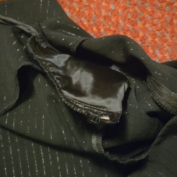 Vintage R & M Richard's Ladies pinstriped jacket/blazer black - Picture 6 of 12